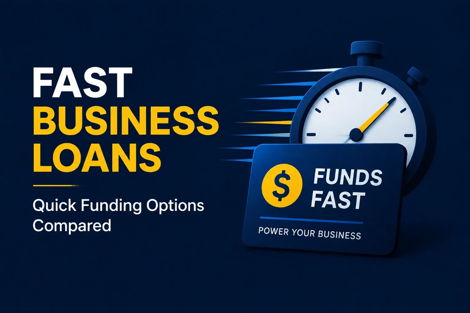 Fast Business Loans 2026
